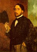 Edgar Degas Self Portrait_h china oil painting reproduction